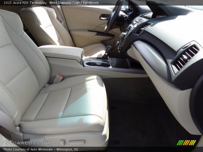 White Diamond Pearl / Parchment 2015 Acura RDX Technology