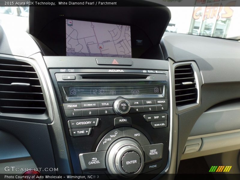 White Diamond Pearl / Parchment 2015 Acura RDX Technology