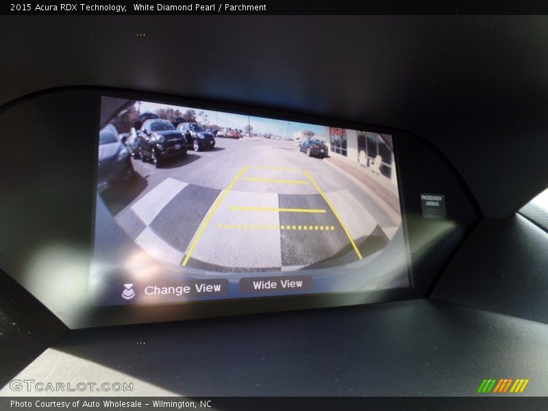 White Diamond Pearl / Parchment 2015 Acura RDX Technology
