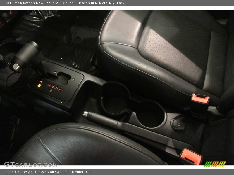 Heaven Blue Metallic / Black 2010 Volkswagen New Beetle 2.5 Coupe