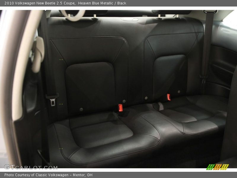 Heaven Blue Metallic / Black 2010 Volkswagen New Beetle 2.5 Coupe