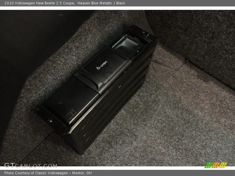 Heaven Blue Metallic / Black 2010 Volkswagen New Beetle 2.5 Coupe