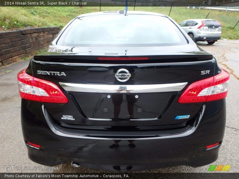 Super Black / Charcoal 2014 Nissan Sentra SR