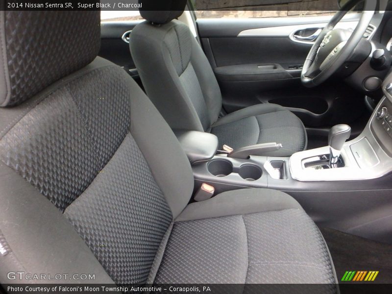 Super Black / Charcoal 2014 Nissan Sentra SR