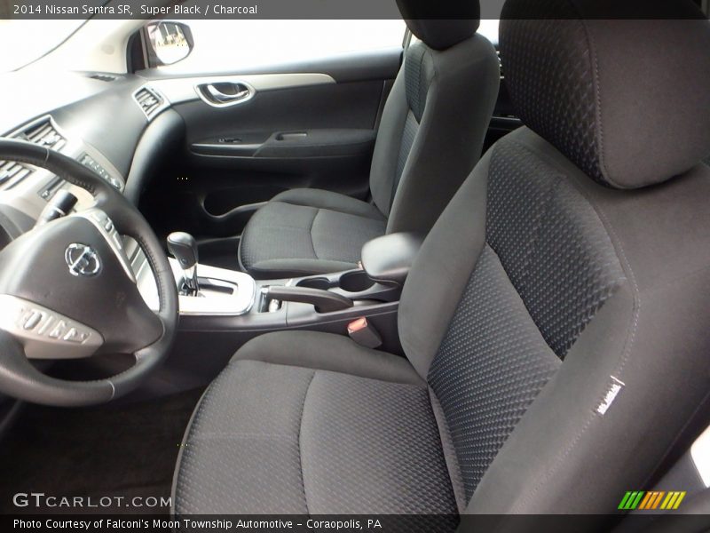 Super Black / Charcoal 2014 Nissan Sentra SR