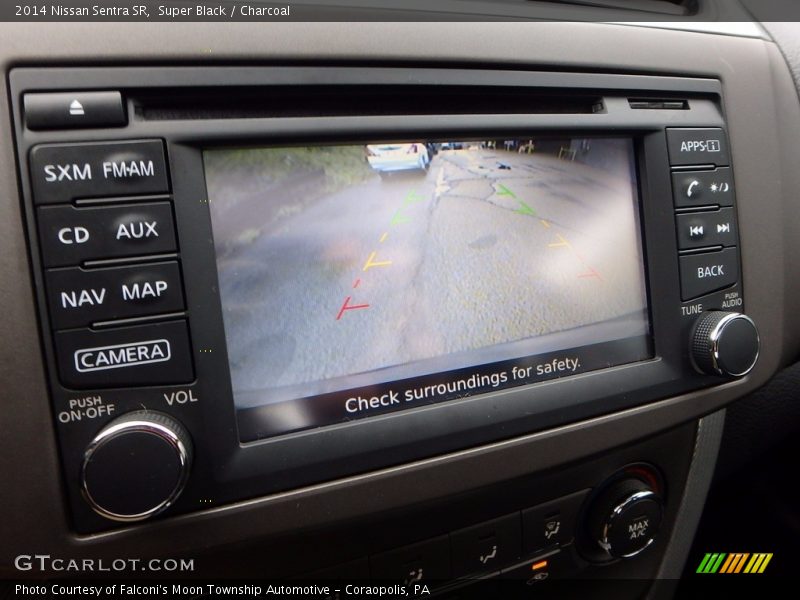 Super Black / Charcoal 2014 Nissan Sentra SR