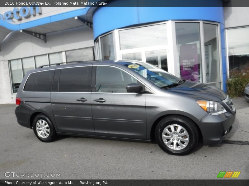 Polished Metal Metallic / Gray 2010 Honda Odyssey EX