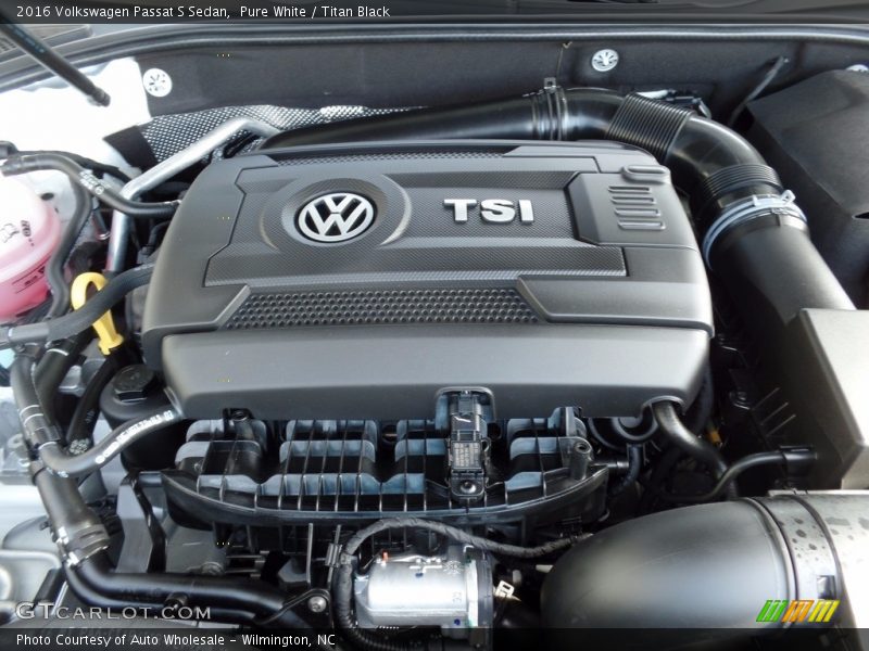  2016 Passat S Sedan Engine - 1.8 Liter Turbocharged TSI DOHC 16-Valve 4 Cylinder