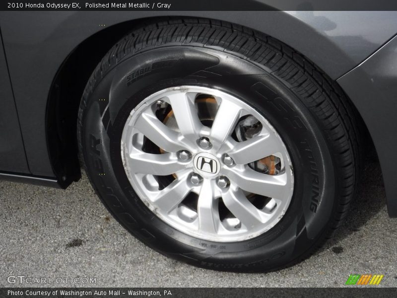 Polished Metal Metallic / Gray 2010 Honda Odyssey EX