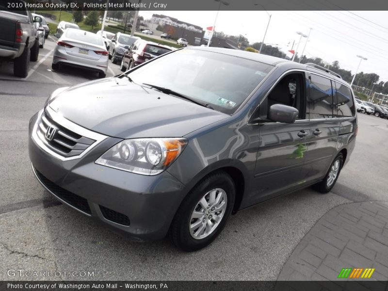 Polished Metal Metallic / Gray 2010 Honda Odyssey EX