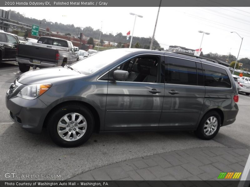 Polished Metal Metallic / Gray 2010 Honda Odyssey EX