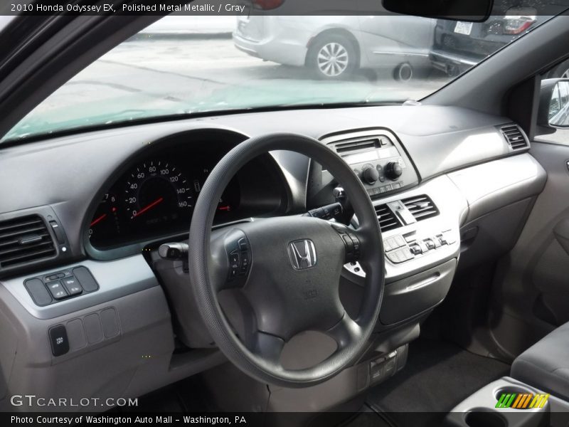 Polished Metal Metallic / Gray 2010 Honda Odyssey EX