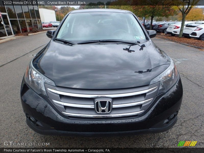 Crystal Black Pearl / Black 2012 Honda CR-V EX 4WD