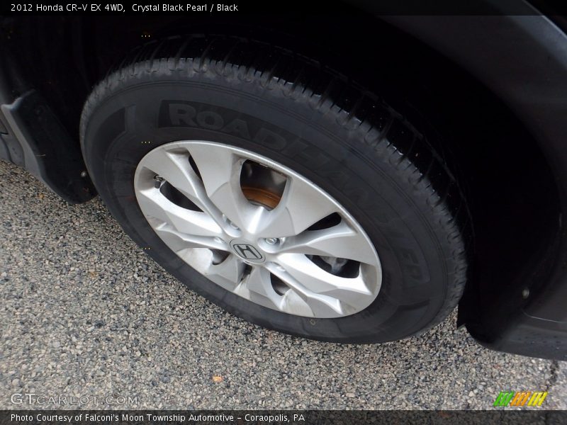 Crystal Black Pearl / Black 2012 Honda CR-V EX 4WD