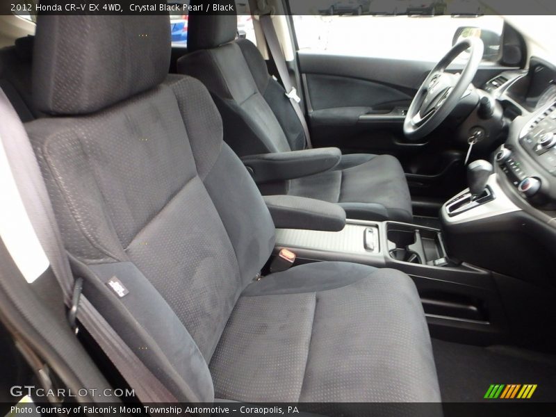 Crystal Black Pearl / Black 2012 Honda CR-V EX 4WD