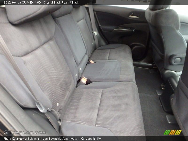 Crystal Black Pearl / Black 2012 Honda CR-V EX 4WD