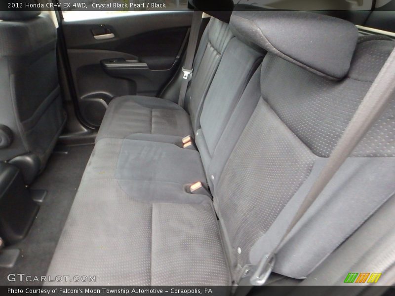 Crystal Black Pearl / Black 2012 Honda CR-V EX 4WD