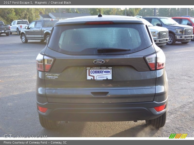Magnetic / Charcoal Black 2017 Ford Escape S