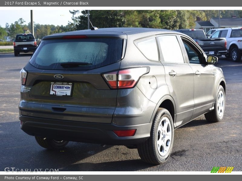 Magnetic / Charcoal Black 2017 Ford Escape S