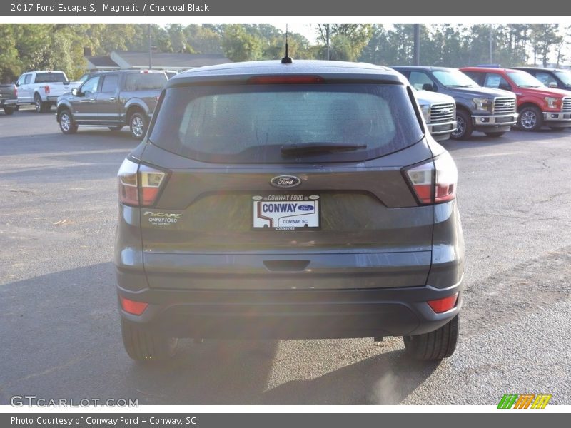 Magnetic / Charcoal Black 2017 Ford Escape S