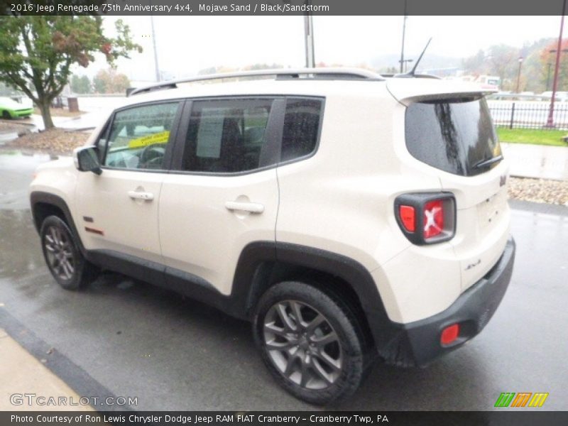 Mojave Sand / Black/Sandstorm 2016 Jeep Renegade 75th Anniversary 4x4