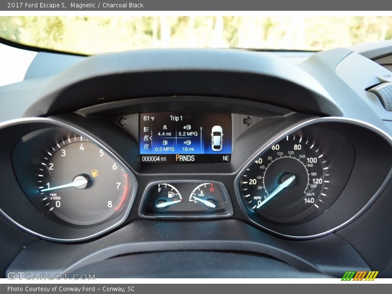 Magnetic / Charcoal Black 2017 Ford Escape S