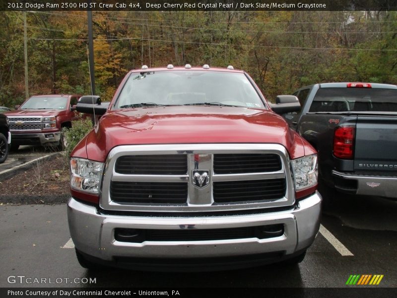 Deep Cherry Red Crystal Pearl / Dark Slate/Medium Graystone 2012 Dodge Ram 2500 HD ST Crew Cab 4x4