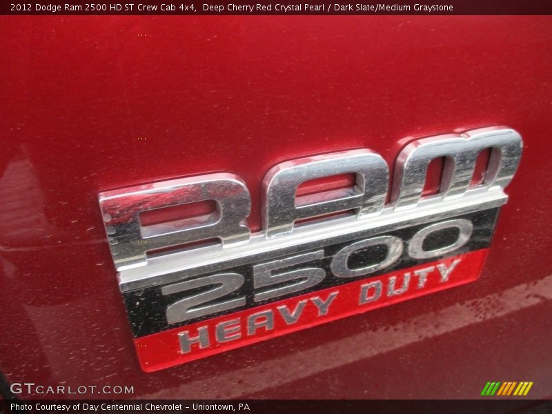 Deep Cherry Red Crystal Pearl / Dark Slate/Medium Graystone 2012 Dodge Ram 2500 HD ST Crew Cab 4x4
