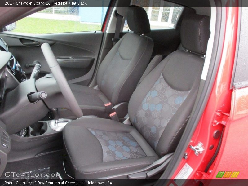 Red Hot / Jet Black 2017 Chevrolet Spark LS