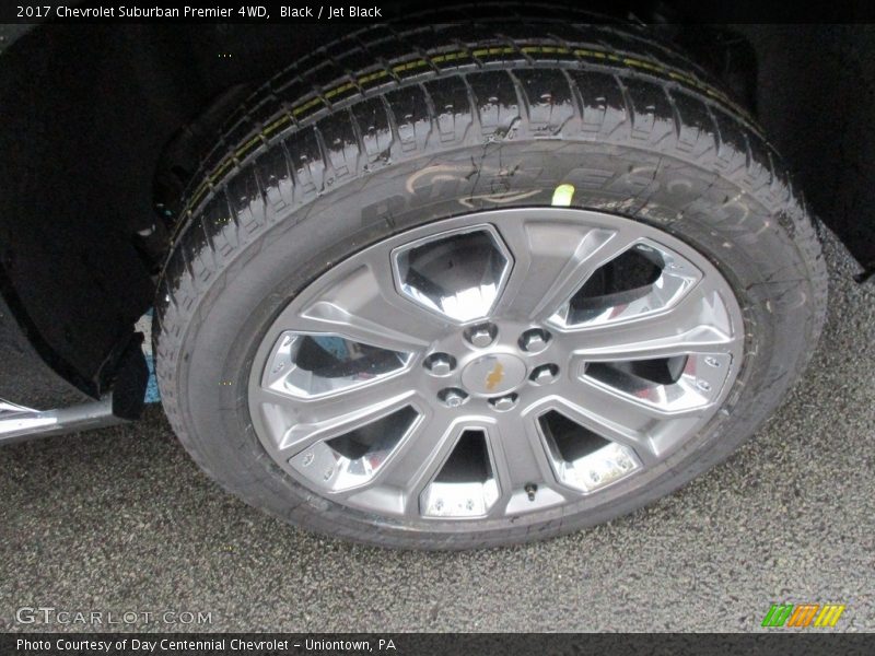 Black / Jet Black 2017 Chevrolet Suburban Premier 4WD