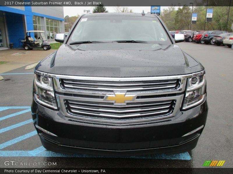 Black / Jet Black 2017 Chevrolet Suburban Premier 4WD