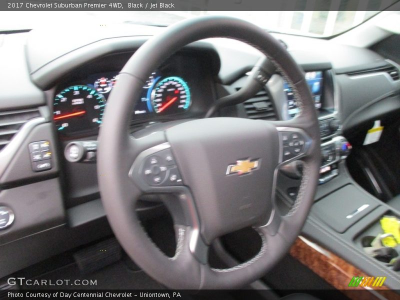 Black / Jet Black 2017 Chevrolet Suburban Premier 4WD