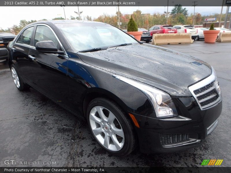 Black Raven / Jet Black/Jet Black Accents 2013 Cadillac ATS 2.0L Turbo AWD