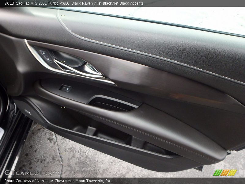 Black Raven / Jet Black/Jet Black Accents 2013 Cadillac ATS 2.0L Turbo AWD