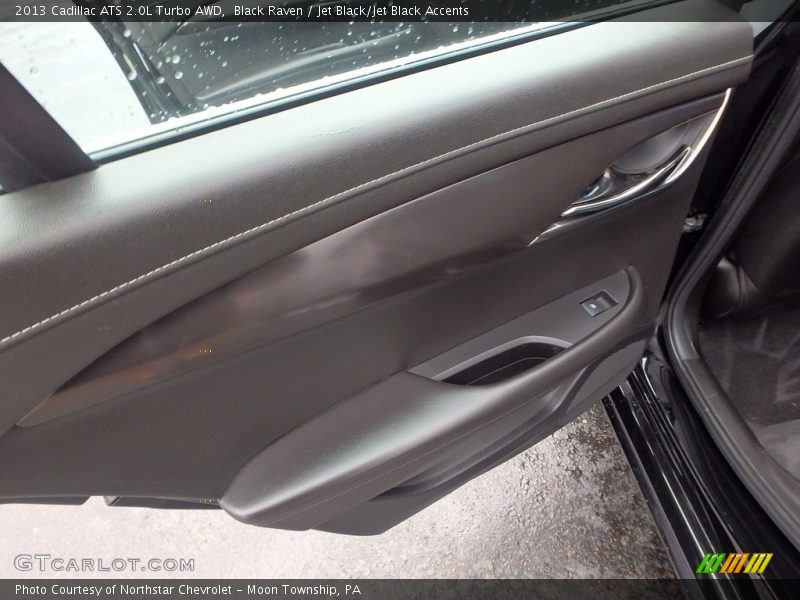 Black Raven / Jet Black/Jet Black Accents 2013 Cadillac ATS 2.0L Turbo AWD