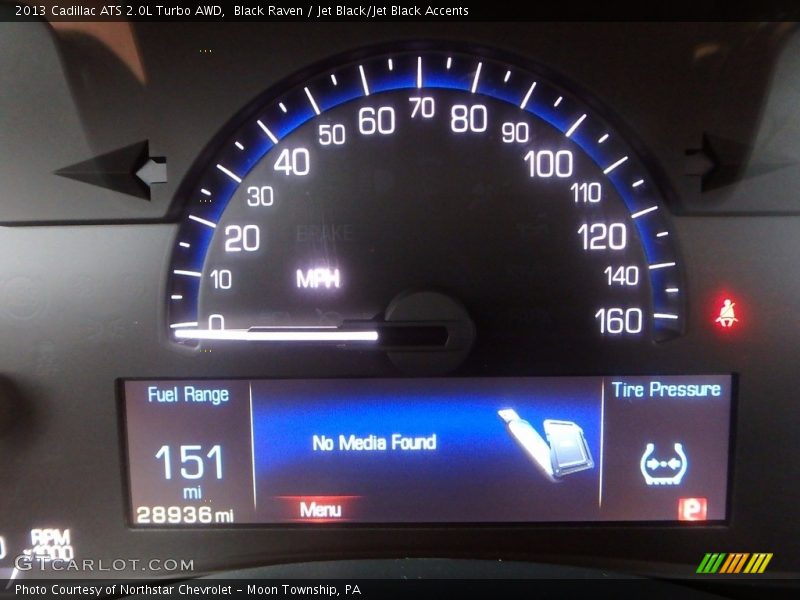 Black Raven / Jet Black/Jet Black Accents 2013 Cadillac ATS 2.0L Turbo AWD