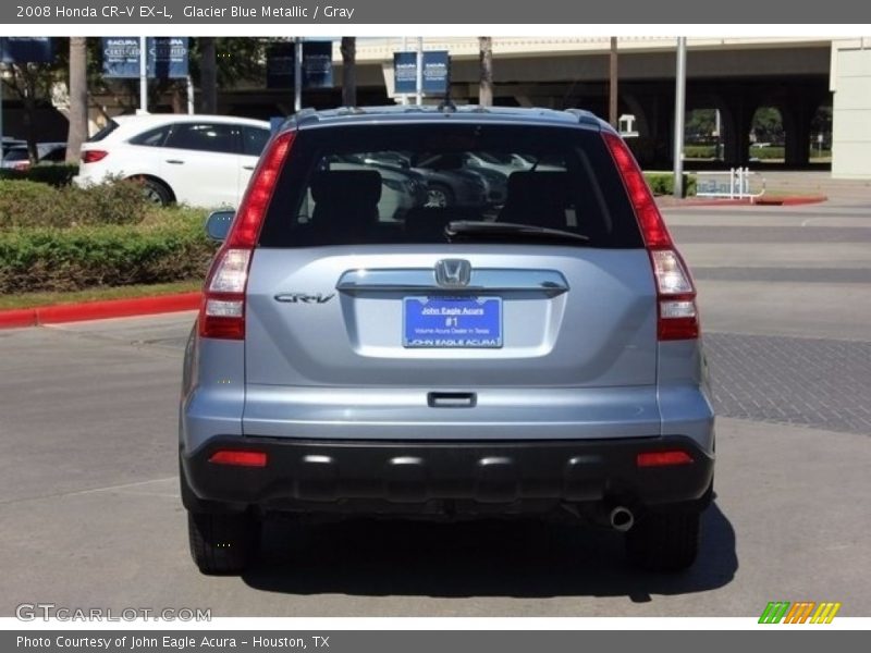 Glacier Blue Metallic / Gray 2008 Honda CR-V EX-L