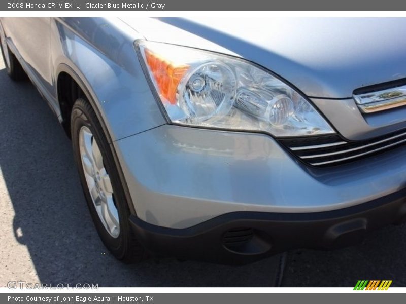 Glacier Blue Metallic / Gray 2008 Honda CR-V EX-L