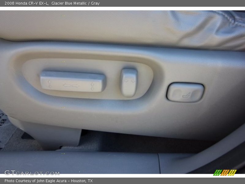 Glacier Blue Metallic / Gray 2008 Honda CR-V EX-L