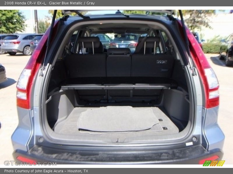 Glacier Blue Metallic / Gray 2008 Honda CR-V EX-L