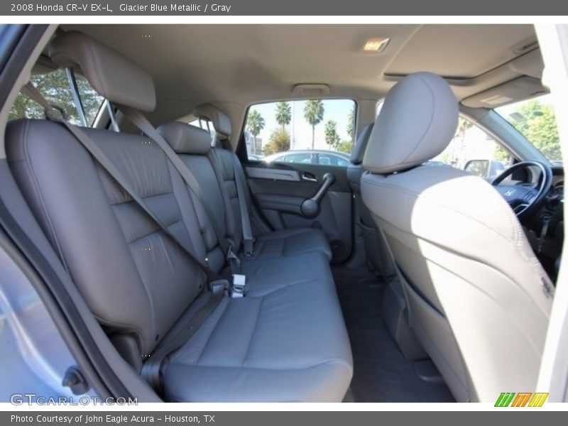 Glacier Blue Metallic / Gray 2008 Honda CR-V EX-L