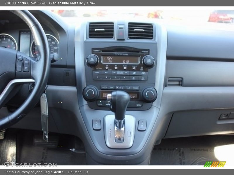 Glacier Blue Metallic / Gray 2008 Honda CR-V EX-L