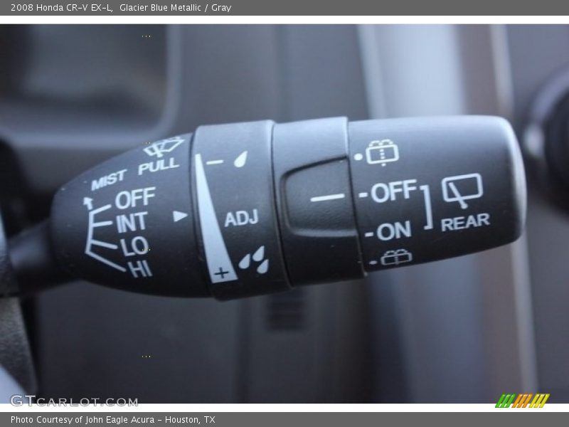 Glacier Blue Metallic / Gray 2008 Honda CR-V EX-L