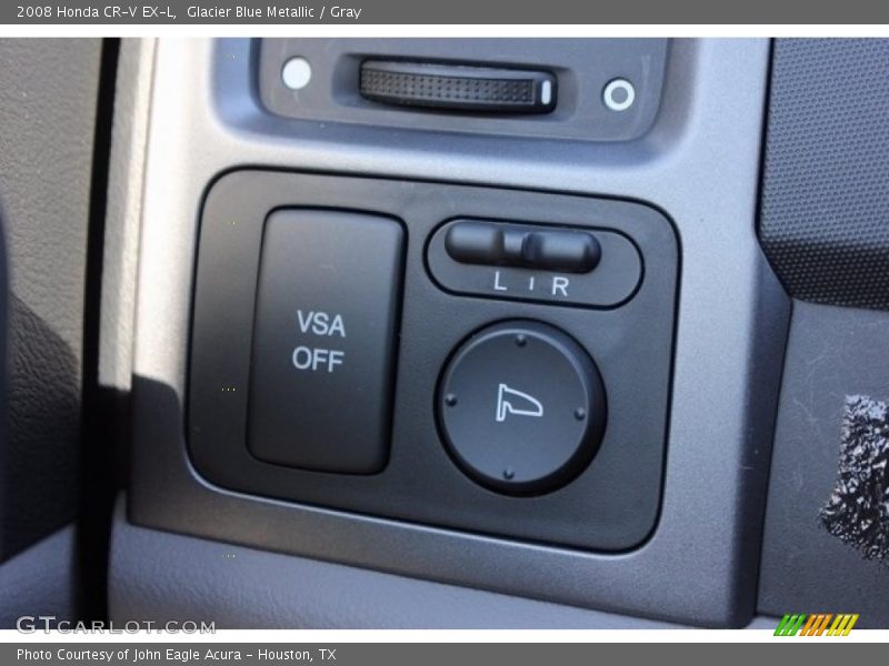Glacier Blue Metallic / Gray 2008 Honda CR-V EX-L