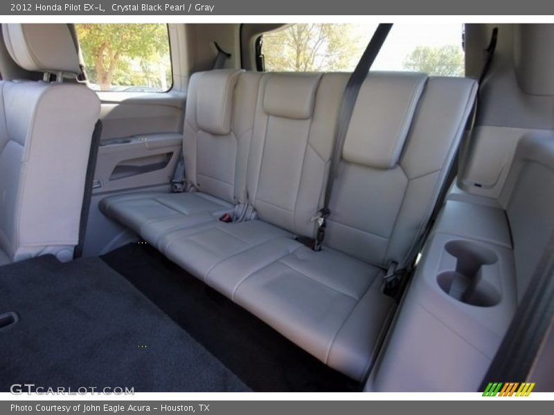 Crystal Black Pearl / Gray 2012 Honda Pilot EX-L