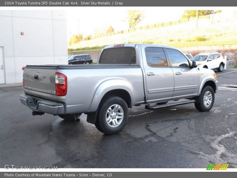 Silver Sky Metallic / Gray 2004 Toyota Tundra SR5 Double Cab 4x4