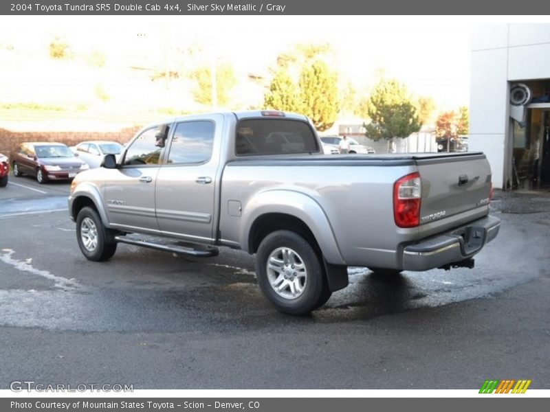 Silver Sky Metallic / Gray 2004 Toyota Tundra SR5 Double Cab 4x4