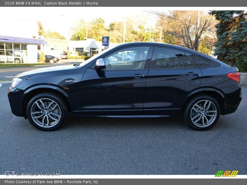 Carbon Black Metallic / Mocha 2016 BMW X4 M40i