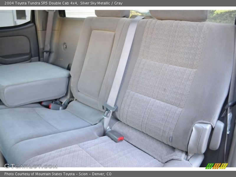 Silver Sky Metallic / Gray 2004 Toyota Tundra SR5 Double Cab 4x4