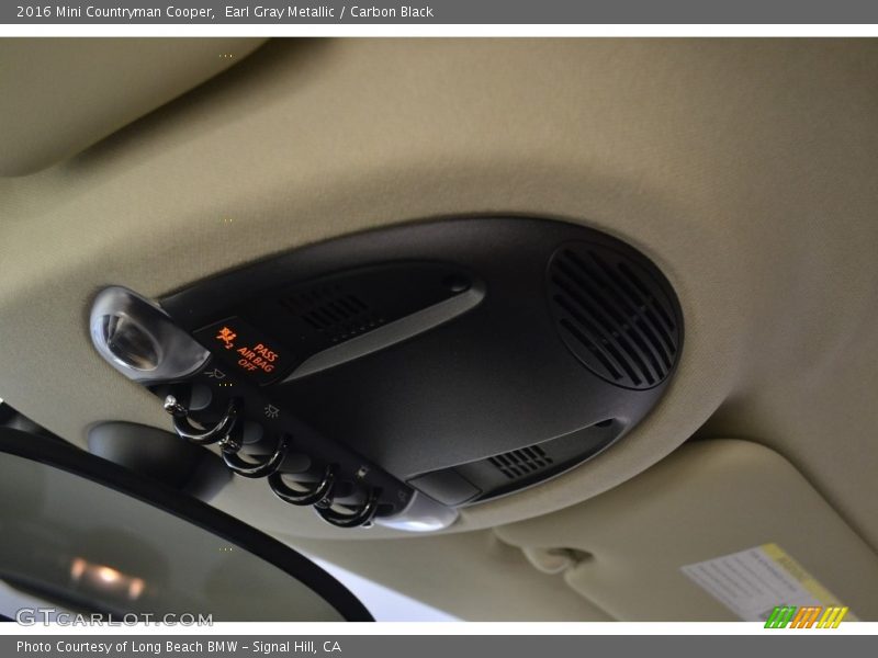 Earl Gray Metallic / Carbon Black 2016 Mini Countryman Cooper